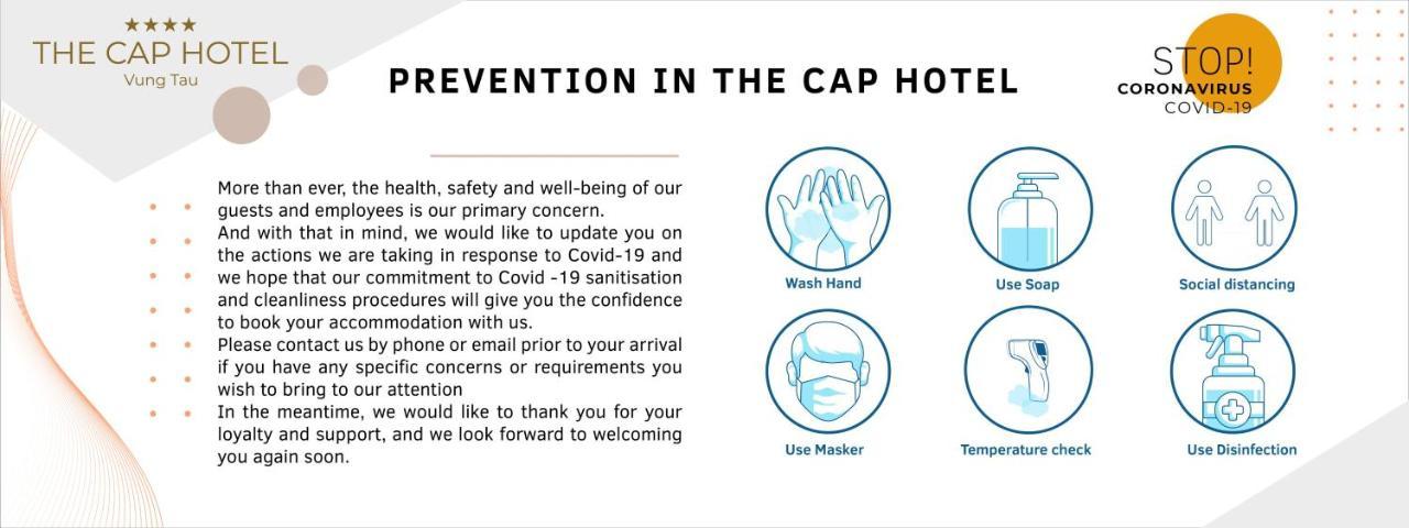 The Cap Hotel Vung Tau Exterior foto